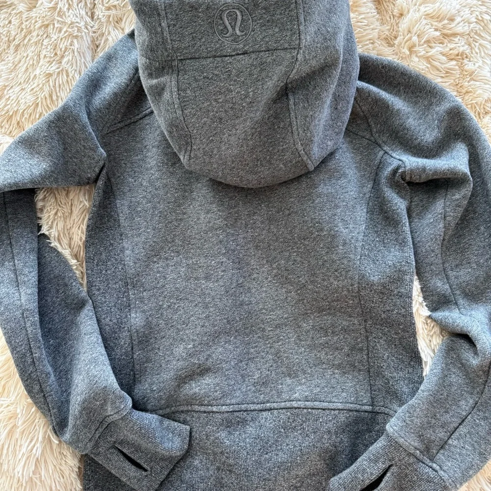 Lulu lemon Gray Zip-Up Women's Hoodie Jacket
